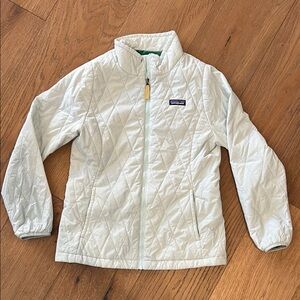 Patagonia Kids Puffer Jacket - Light Cream